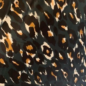 NWT EXPRESS high-waisted animal print skirt